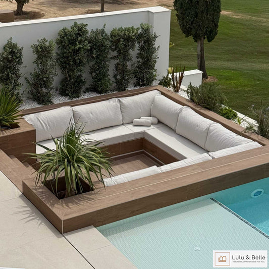 Custom made bench cushion - Nice