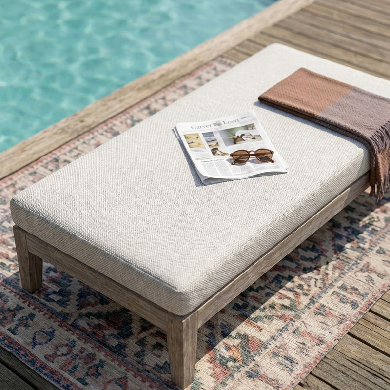 Custom made bench cushion - Nice