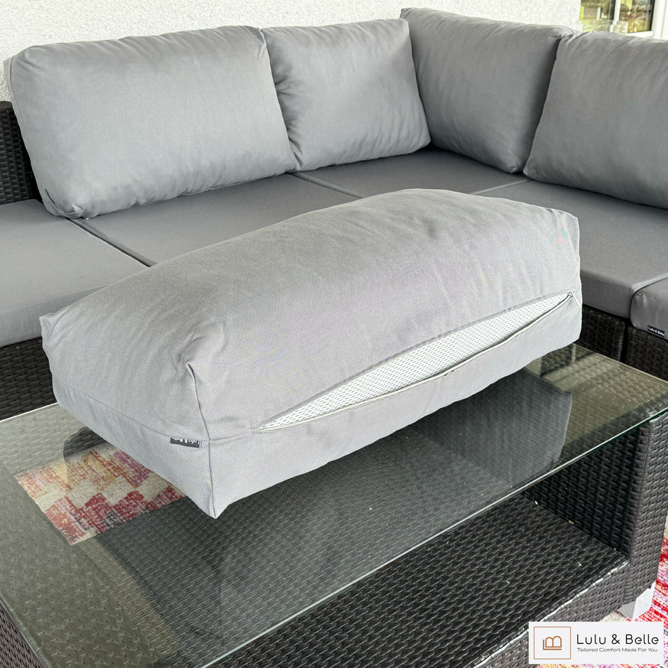 Outdoor Lounge, Liegeauflagen, Sitzkissen und Polster nach Maß Lulu