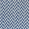 Stoffmuster Blau/Weiß