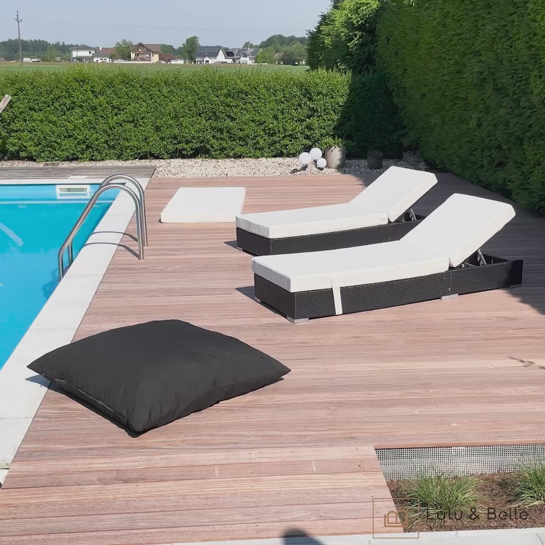 Outdoor Bezug Maßgefertigter Bankkissenbezug – Mit Reißverschluss Und Rutschfester Unterseite – Nur Bezug, Passend Für Sitzbänke, Fensterbank & Gartenmöbel